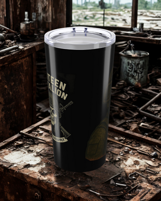 Bad T3A 20oz Tumbler w/CB Battle Logo
