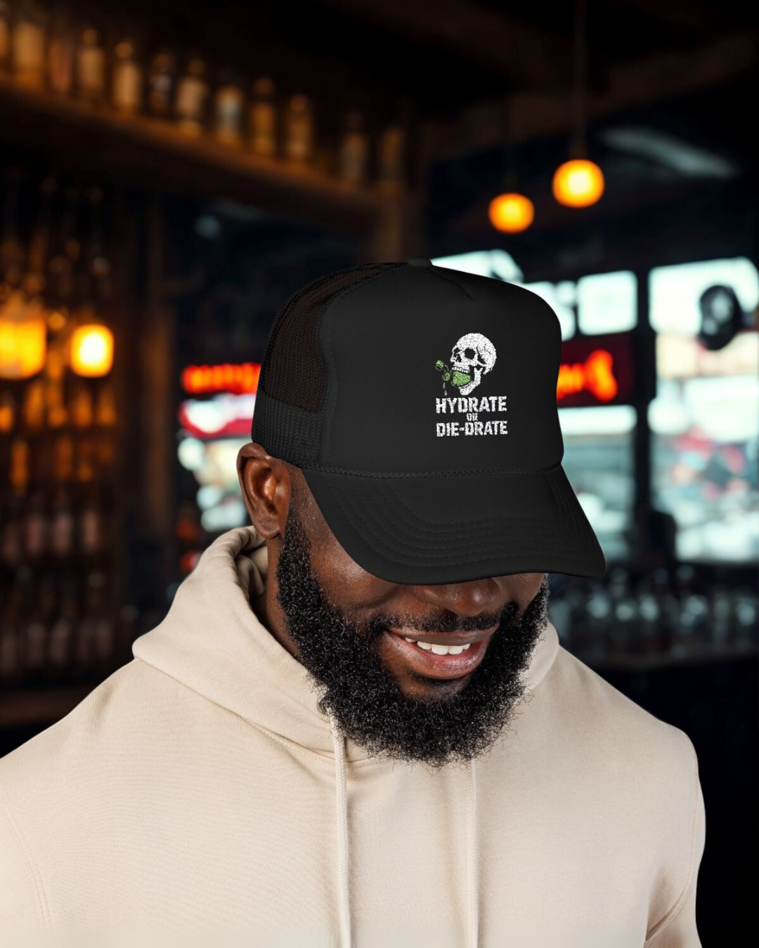 Hydrate or Die-drate Trucker Hat