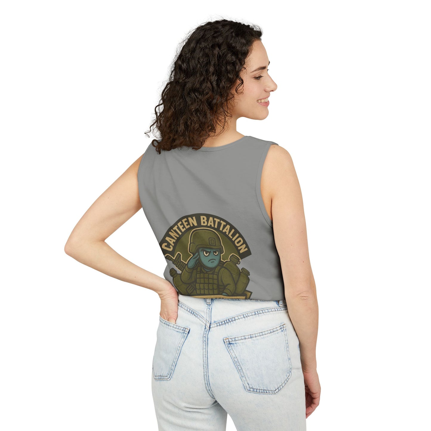 Canteen Battalion Veteran Tank Top