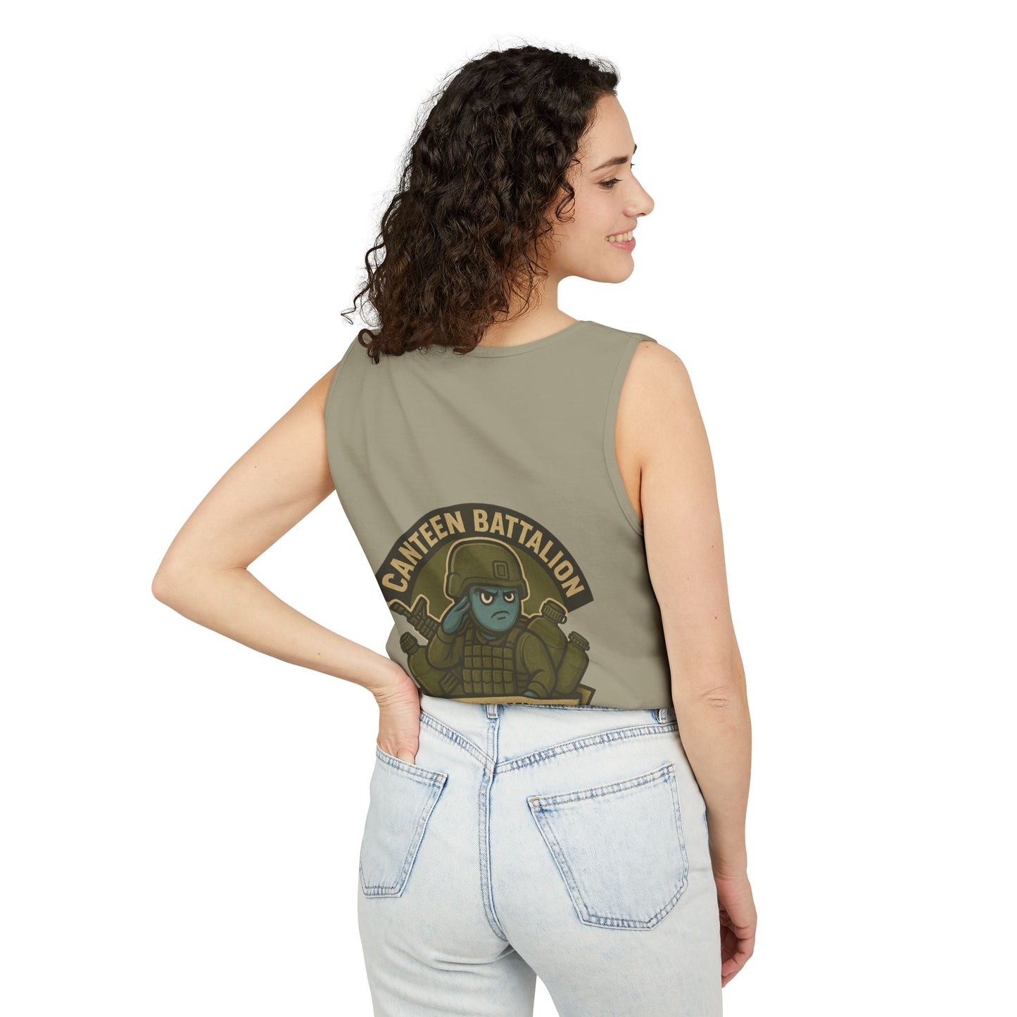 Canteen Battalion Veteran Tank Top