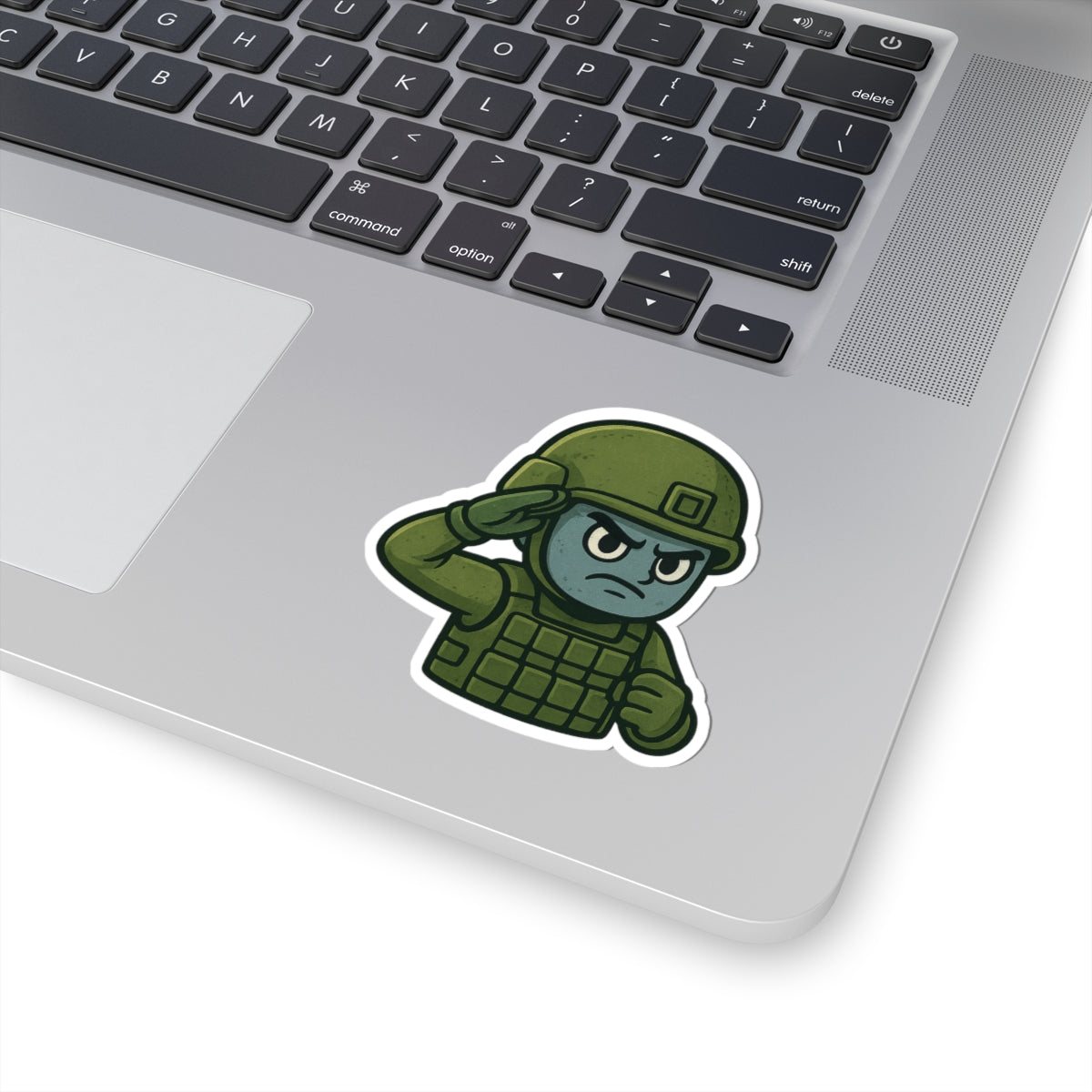 Stickers - Canteen Battalion Official Mascot Salute Emote Design