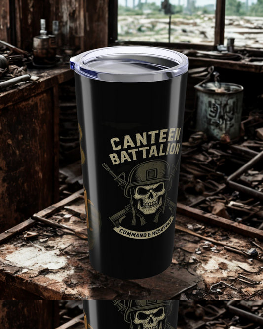 Bad T3A 20oz Tumbler w/CB Battle Logo
